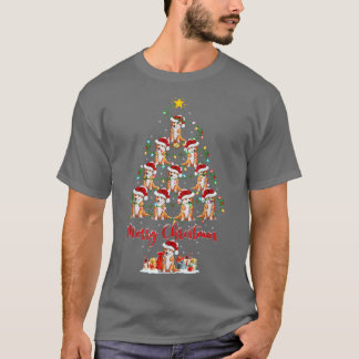 ウェルシュコーギードッグマッチングサンタウェルシュコーギーのクリスマス Tシャツ