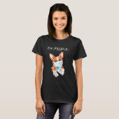 ウェルシュコーギーニューピープルドッグ Tシャツ (正面フル)
