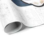 ウェルシュコーギーピュー・ピュー・マダファカス – ヴィンテージコルギスタフ ラッピングペーパー (ロールコーナー)