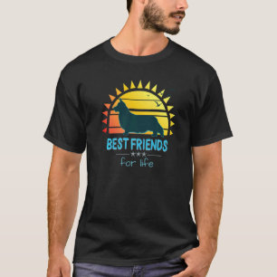ウェルシュコーギーレトロ17 Tシャツ