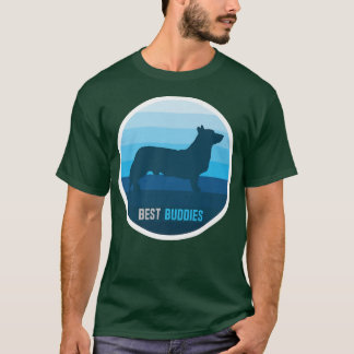 ウェルシュコーギー犬の品種1489 Tシャツ