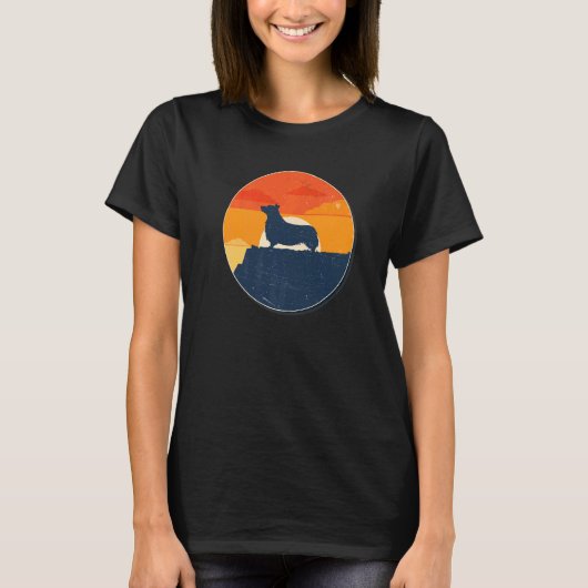 ウェルシュコーギー犬種101 Tシャツ (正面)