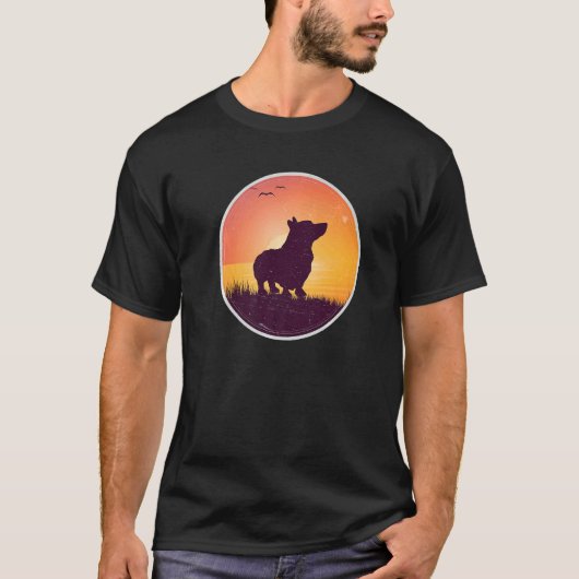 ウェルシュコーギー犬種102 Tシャツ (正面)
