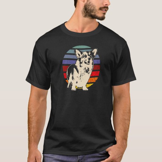 ウェルシュコーギー犬種 69 Tシャツ (正面)