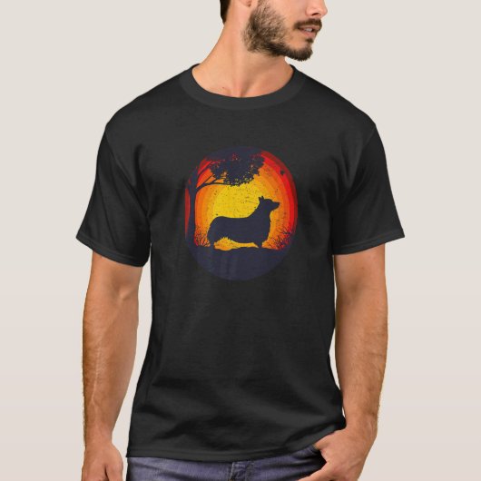 ウェルシュコーギー犬種 76 Tシャツ (正面)