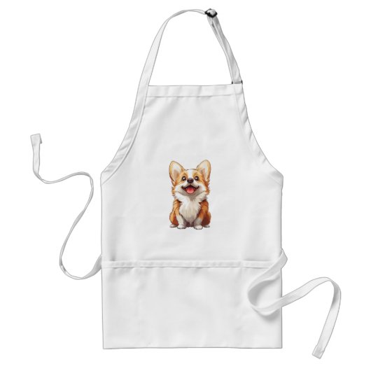 ウェルシュコーギー犬 スタンダードエプロン (正面)