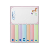 ウェルシュコーギー週間プランナー ノートパッド (回転)