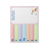 ウェルシュコーギー週間プランナー ノートパッド (回転)