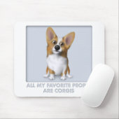 ウェルシュコーギー1人の好み マウスパッド (マウス)
