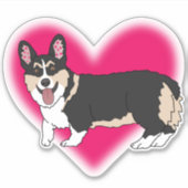 ウェルシュコーギー シール (正面)