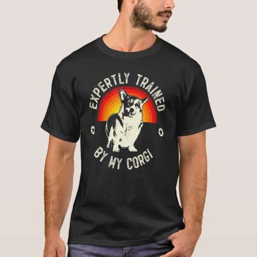 ウェルシュコーギー ダジャレの名言 Tシャツ (正面)