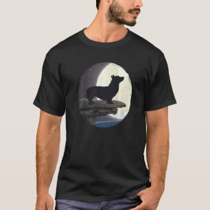 ウェルシュコーギー レトロ21 Tシャツ