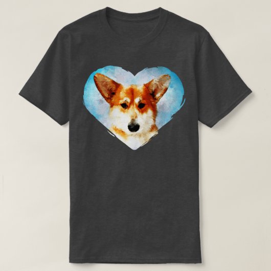 ウェルシュコーギー Tシャツ (デザイン正面)