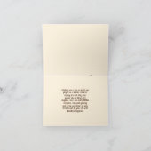 ウェルシュコーギーPembrokeハッピーバースデー編集可能 サンキューカード (内部)