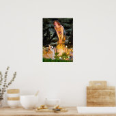 ウェルシュコーギーPembroke - Mideve ポスター (キッチン)