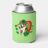 ウェルシュコーギーSt patricks day 缶クーラー (缶裏面)