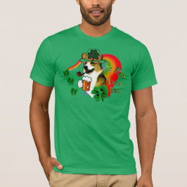 ウェルシュコーギーSt patricks day Tシャツ