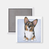 ウェルシュコーギーWC1 マグネット (正面/裏面)