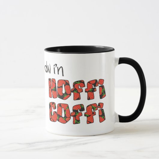 ウェルシュコーヒーマグ:ホフィ・コーヒー,イチゴ マグカップ (右)