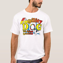 ウェルシュスプリンガースパニエル犬アジリティギフト Tシャツ