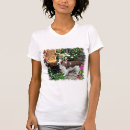 ウェルシュスプリンガースパニエル犬アートギフト Tシャツ