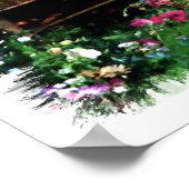 ウェルシュスプリンガースパニエル犬アートプリント ポスター (角)