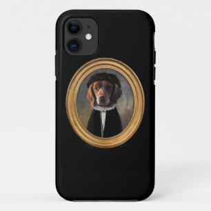 ウェルシュスプリンガースパニエル犬ルネッサンス絵画ズドッグ iPhone 11 ケース