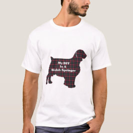 ウェルシュスプリンガースパニエル犬BFF Tシャツ