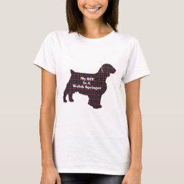 ウェルシュスプリンガースパニエル犬BFF Tシャツ