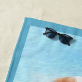 ウェルシュスプリンガー絵画スパニエル犬ズ – オリジナルドッグアート ビーチタオル (インサイチュ)