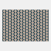 ウェルシュスプリンガー絵画スパニエル犬ズ – オリジナルドッグアート ラッピングペーパーシート (正面3)