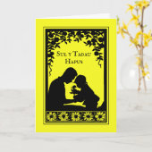 ウェルシュスル・イ・タダウ・ハポスでの父の日 カード (黄色い花)