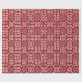 ウェルシュタペストリーパターンカーストラッピング紙 ラッピングペーパー (フラット)