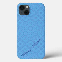ウェルシュタペストリーパターン、ブルーiPhone 6 Xtreme Case iPhone 13ケース