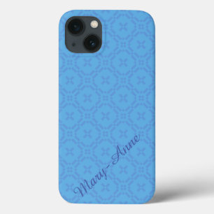 ウェルシュタペストリーパターン、ブルーiPhone 6 Xtreme Case iPhone 13ケース
