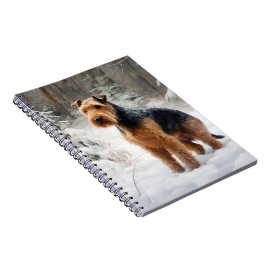 ウェルシュテリアは雪のクリスマスを過ごした ノートブック (右側)