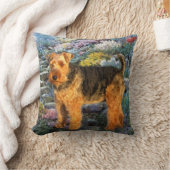 ウェルシュテリアアート クッション (ブランケット)