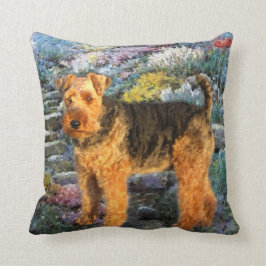 ウェルシュテリアアート クッション