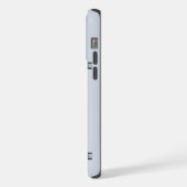 ウェルシュテリアキュートブルークリスマスホリデー iPhoneケース (左側面)