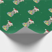 ウェルシュテリアクリスマスラッピング紙 ラッピングペーパー (角)