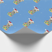 ウェルシュテリアクリスマスラッピング紙 ラッピングペーパー (角)