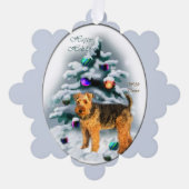 ウェルシュテリアクリスマス オーナメントカード (正面)