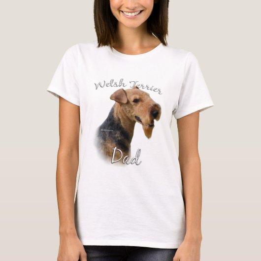 ウェルシュテリアパパ2 Tシャツ (正面)