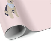 ウェルシュテリア包装紙 ラッピングペーパー (ロールコーナー)