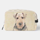 ウェルシュテリア絵を描ーのWTかわいいオリジナルドッグアート ドップキット (裏面)