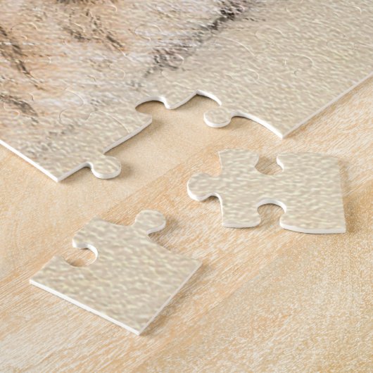 ウェルシュテリア絵画ズ – かわいいオリジナルドッグアート ジグソーパズル (側面)