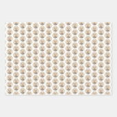 ウェルシュテリア絵画ズ – かわいいオリジナルドッグアート ラッピングペーパーシート (正面2)