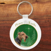 ウェルシュテリア キーホルダー (正面)