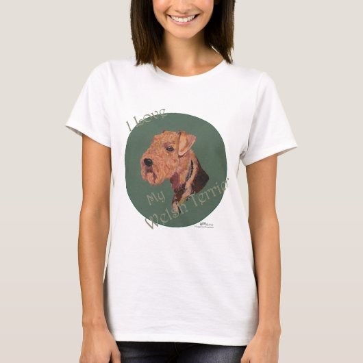 ウェルシュテリア 愛 Tシャツ (正面)