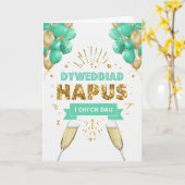 ウェルシュハピー婚約カード カード (黄色い花)